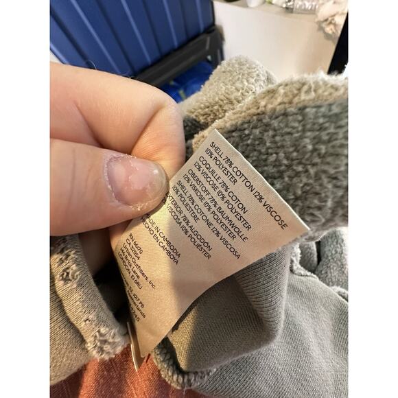 Free People Medium Womens Ruby Oversized Shirt Jacket Button Up Long Sleeve CLT - Picture 11 of 11